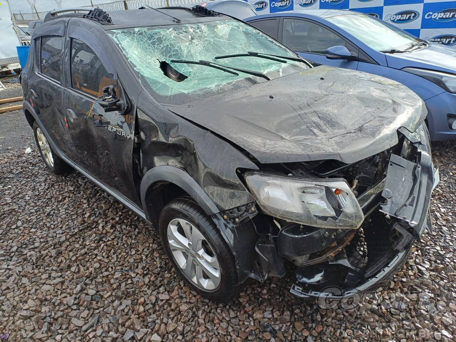 Veículo Renault Sandero RENAULT SANDERO STEPWAY RIP CURL 1.6 HI-POWER 2017 2017 em leilão