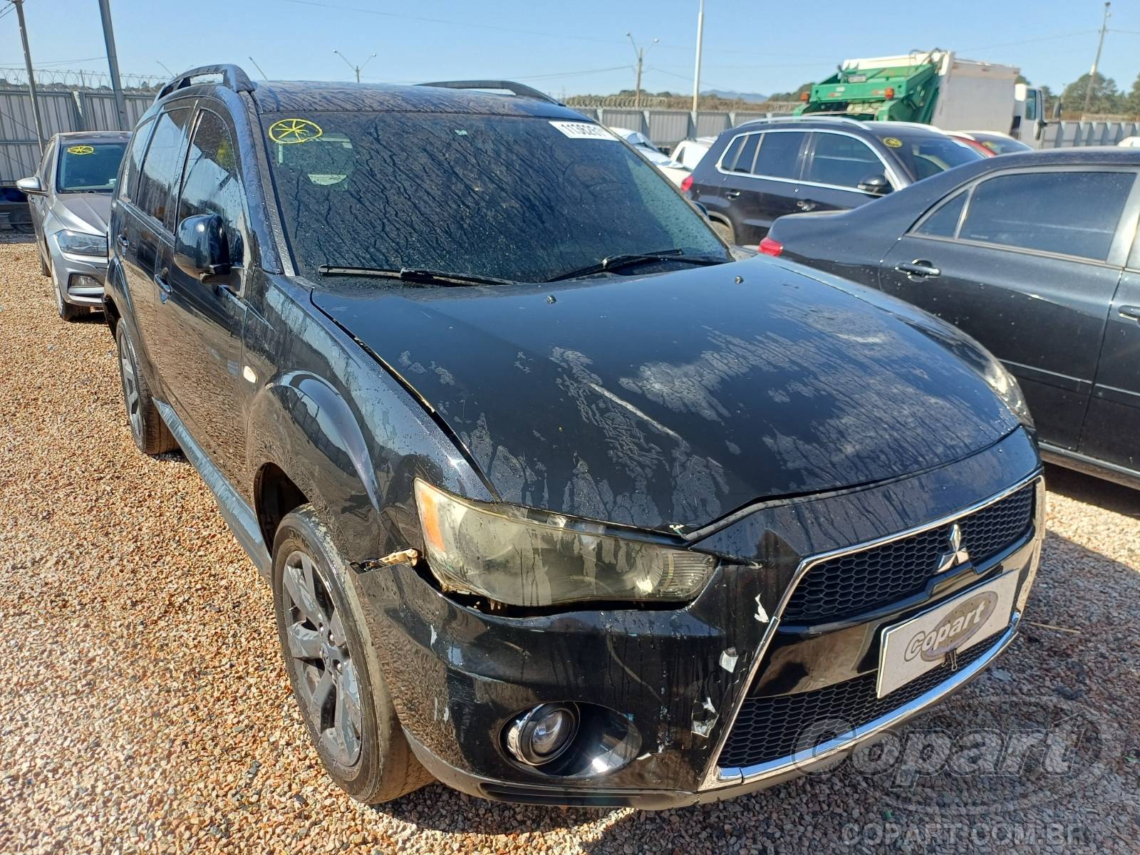 Veículo Mitsubishi Outlander Mitsubishi Outlander GT 4WD 3.0 V6 2010/2011 2011 em leilão