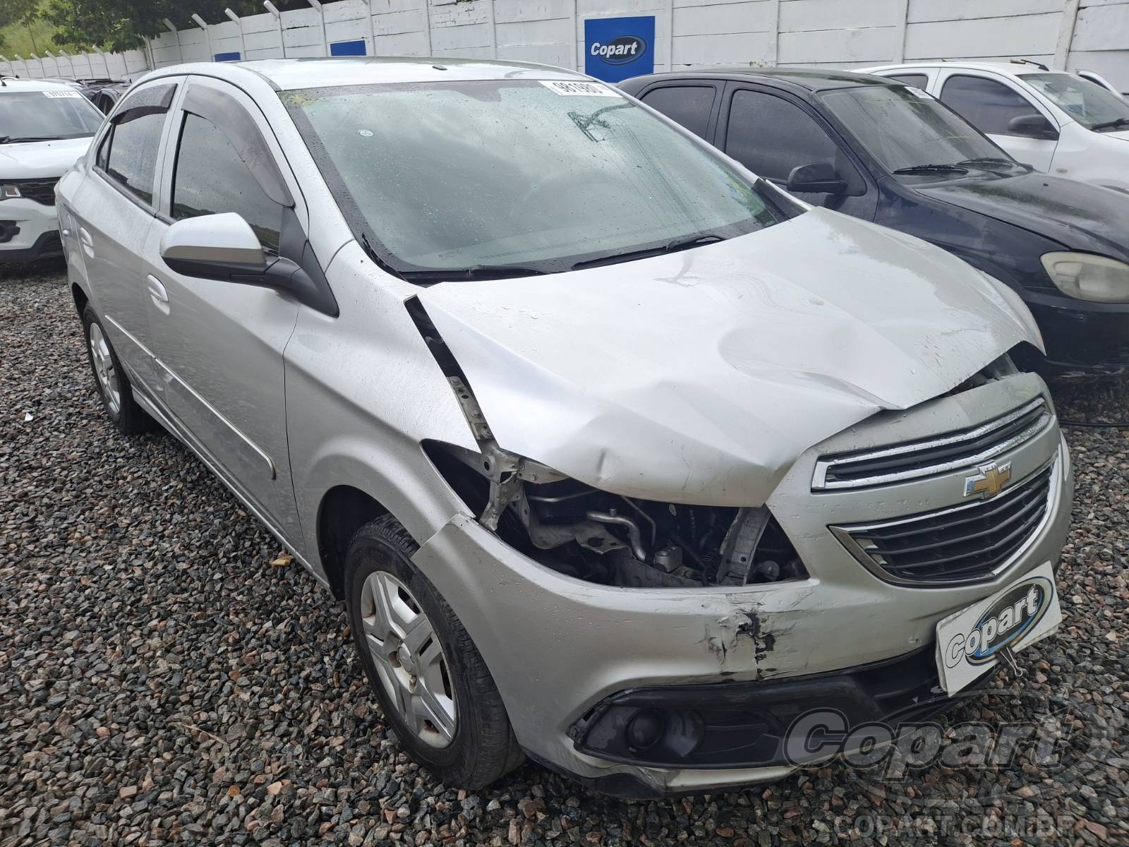 Veículo GM - Chevrolet Prisma Chevrolet Prisma LT 1.0 SPE/4 2014 Colisão Média Monta 2014 em leilão