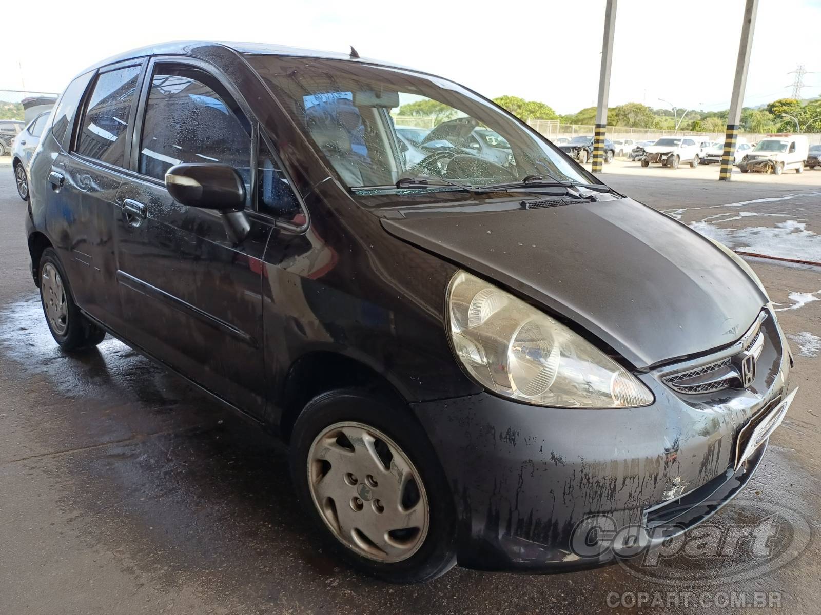 Honda Fit EX 1.5 16V 2007 Colisão Média Monta