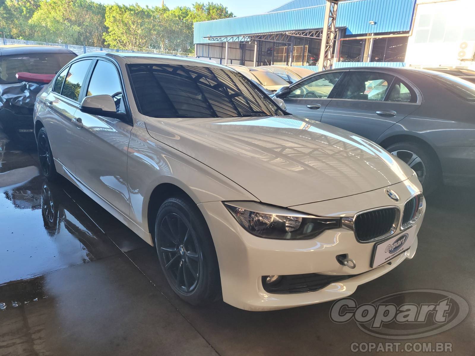 Veículo BMW Série 3 BMW SERIE 3 316I 1.6 16V TURBO 2015 Gasolina 2015 em leilão