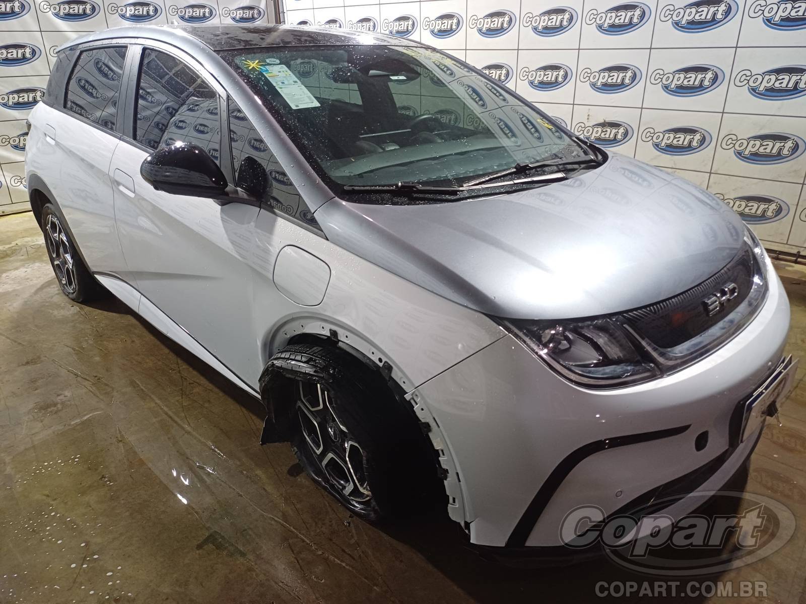 Veículo BYD Dolphin BYD Dolphin Plus EV 150 kW 2024 Pequena Monta 2025 em leilão