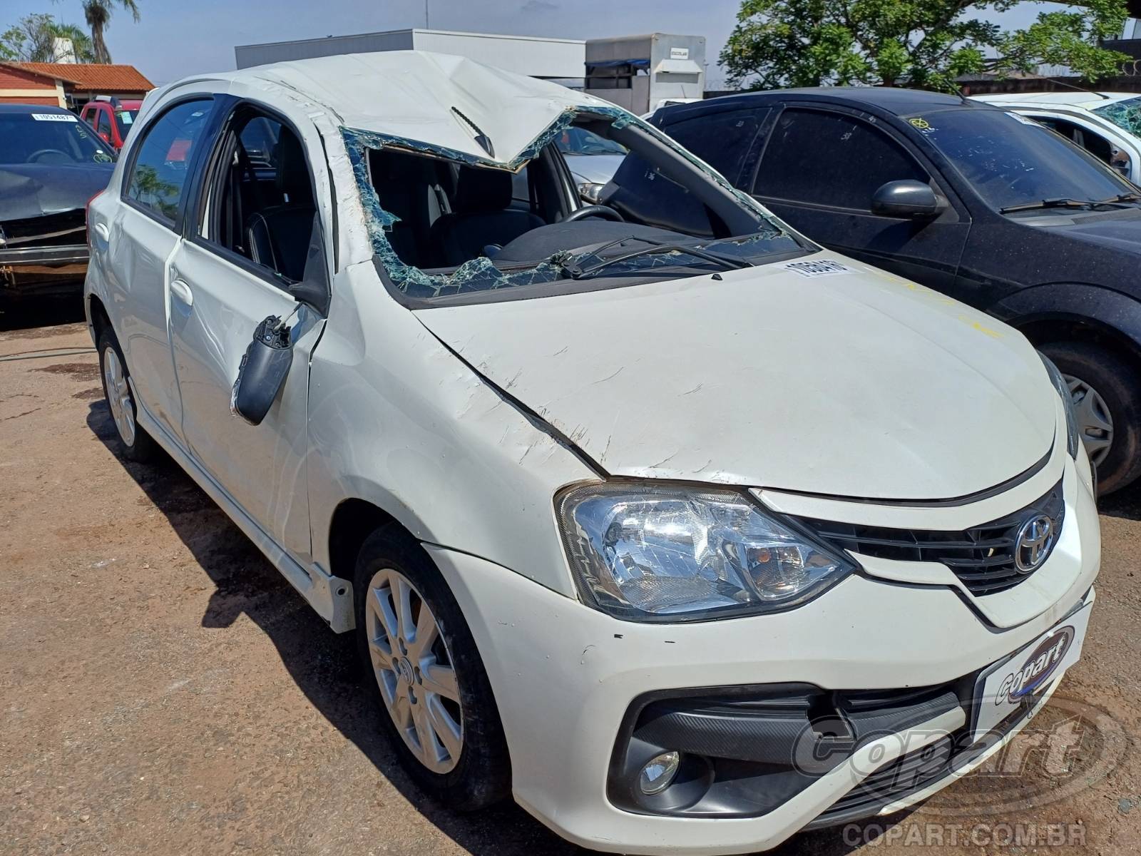 Veículo Toyota Etios 2018 TOYOTA ETIOS XLS AT 1.5 16V DUAL VVT-I 2018 em leilão
