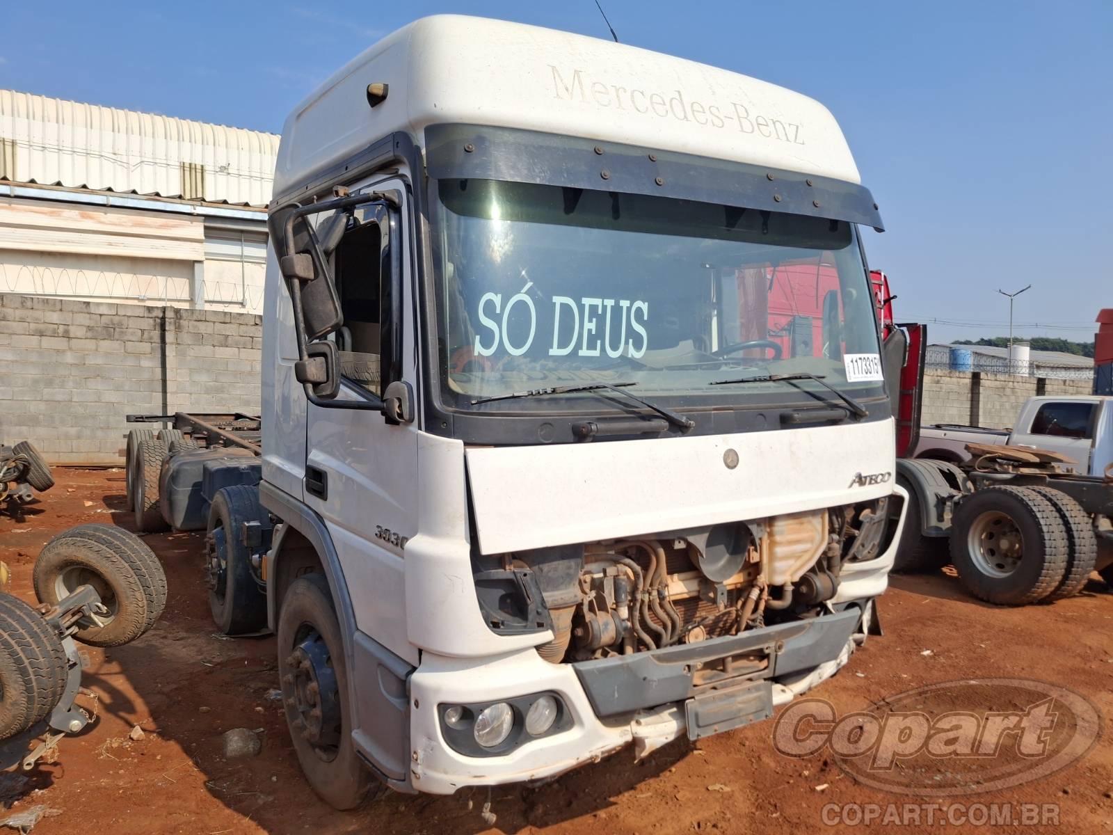 2020 MERCEDES BENZ ATEGO — leilão em Goiânia (Polo Industrial)/GO