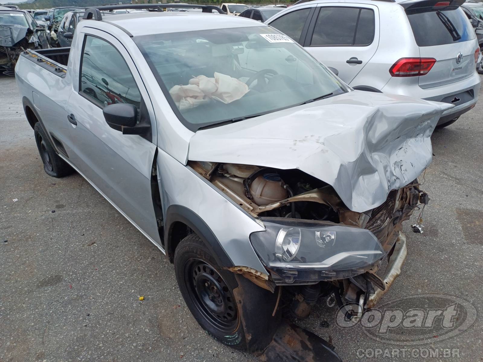 Veículo VW - VolksWagen Saveiro VOLKSWAGEN SAVEIRO 1.6 MSI 2016 2016 em leilão