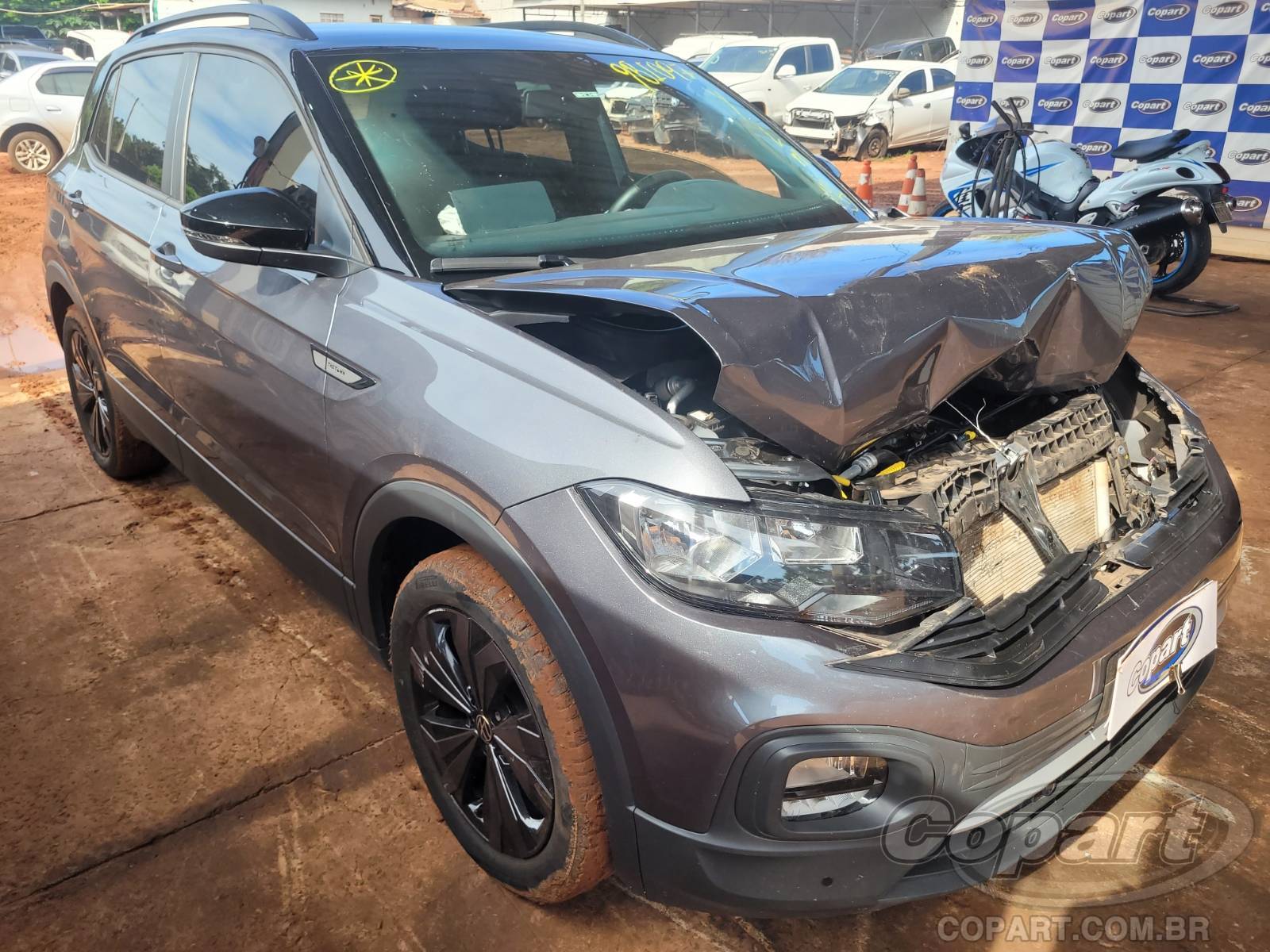 Veículo VW - VolksWagen T-Cross VOLKSWAGEN T-CROSS 2024 2024 em leilão