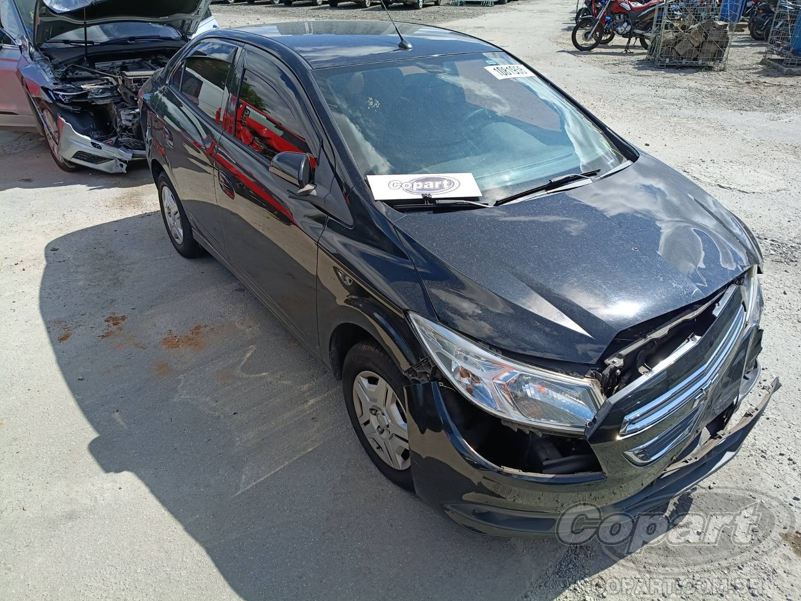 Veículo GM - Chevrolet Chevrolet Chevrolet Prisma LT 1.0 SPE 2014 Colisão Frontal 2014 em leilão