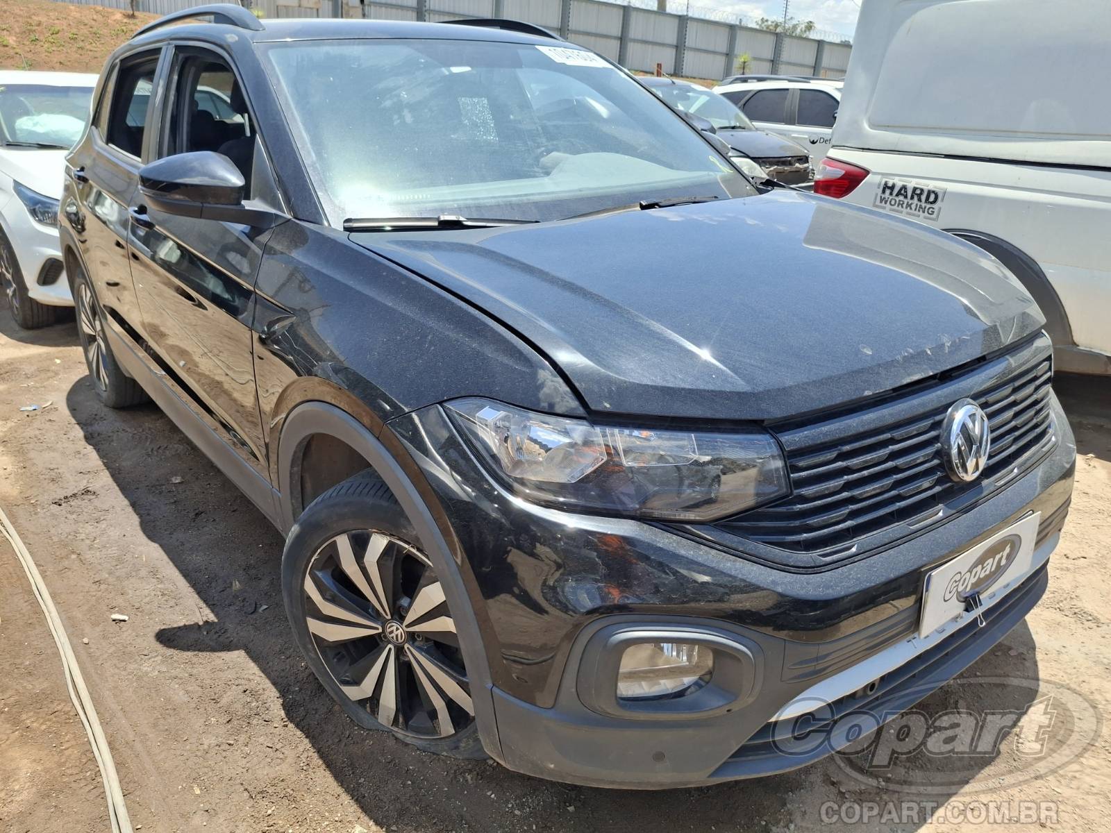 Veículo VW - VolksWagen T-Cross VOLKSWAGEN T-CROSS 2021 1.0 TSI Turbo 2021 em leilão