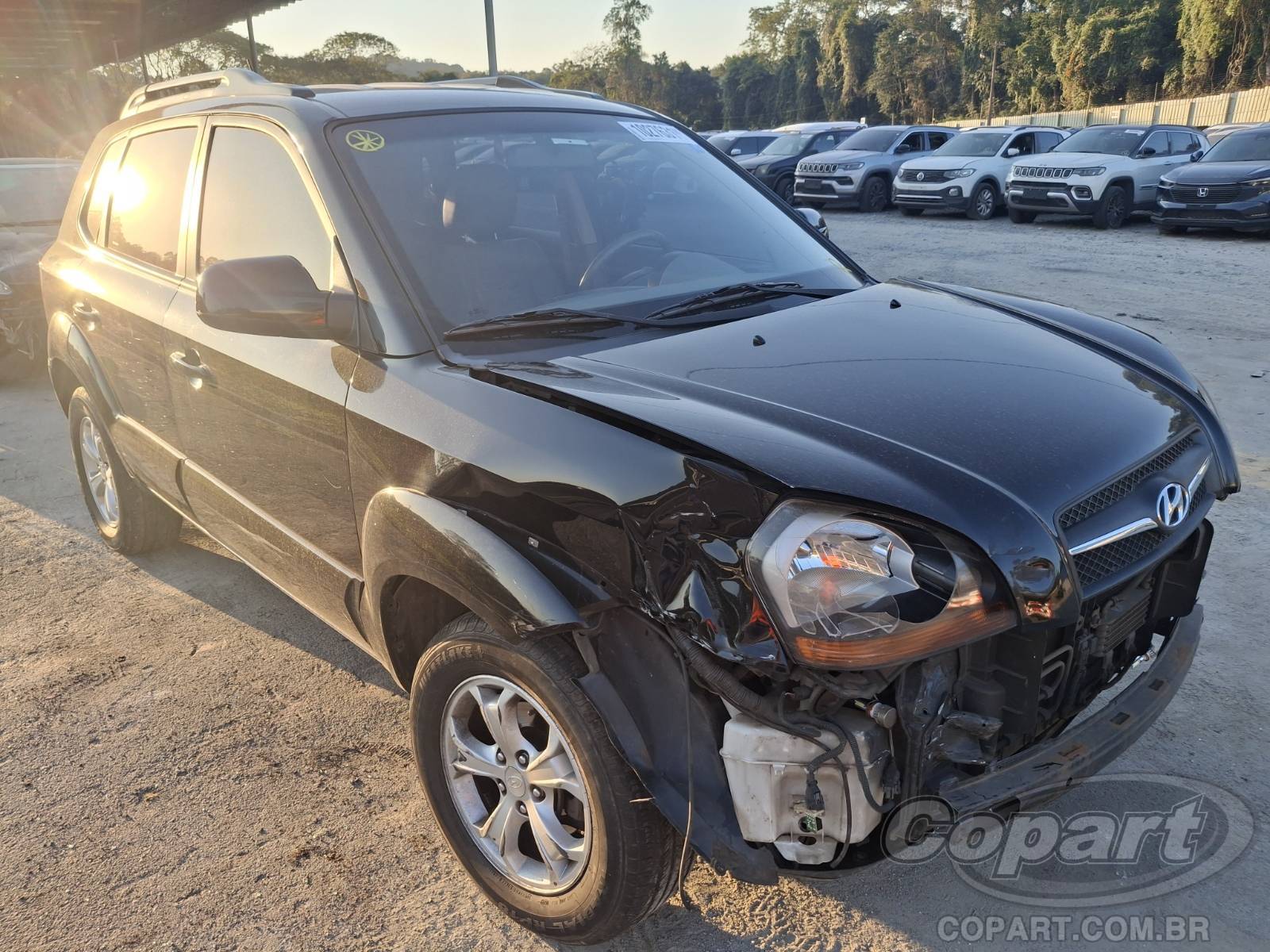 Veículo Hyundai Tucson HYUNDAI TUCSON GLS 2.0 16V 2013 SUV Pequenos 2014 em leilão