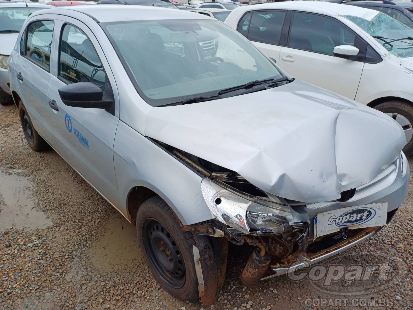 Volkswagen Gol 1.0 Total Flex 2012 Colisão Média Monta