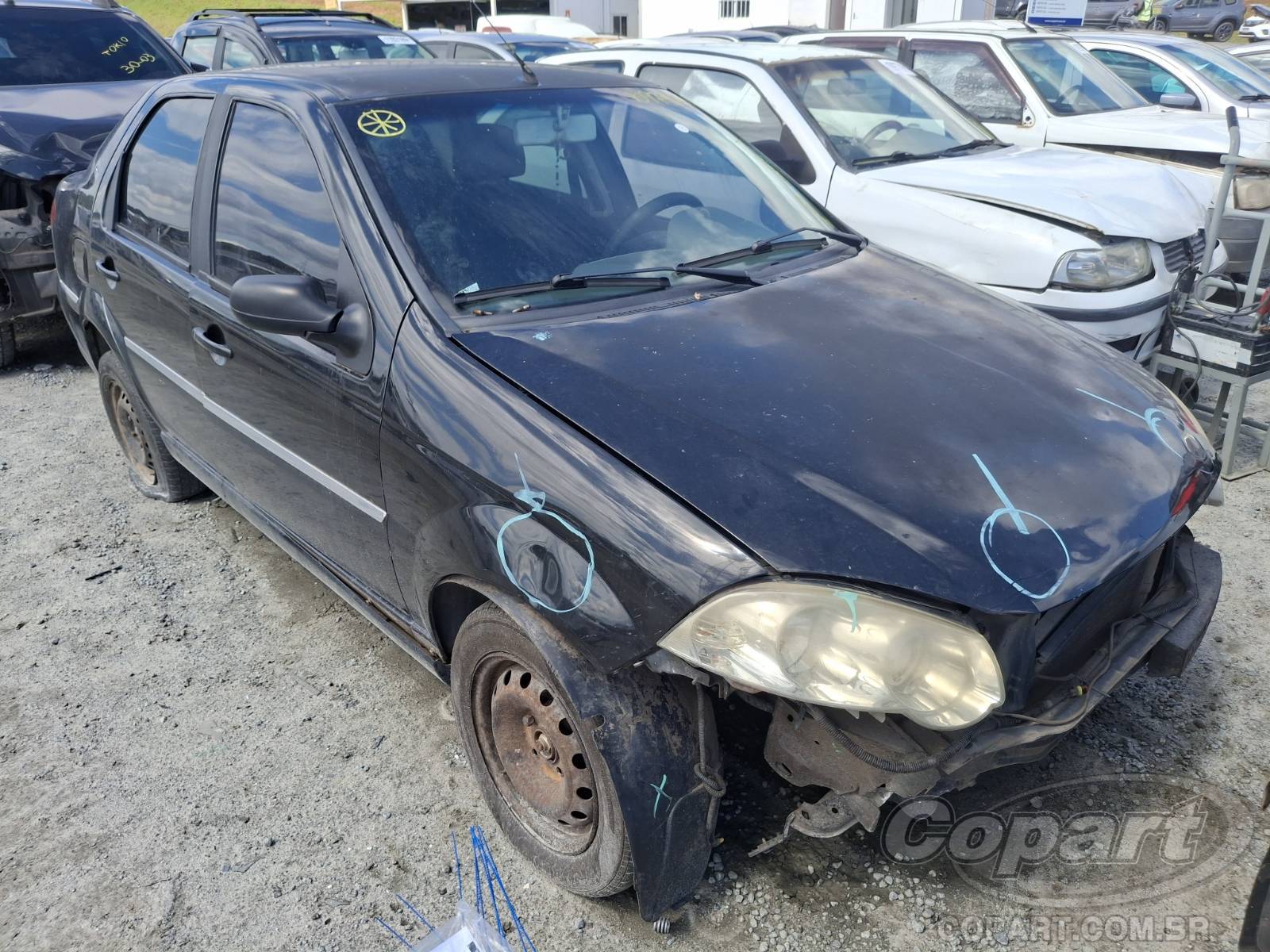 Veículo Fiat Siena Fiat Siena ELX 1.4 Fire 2009 2009 em leilão