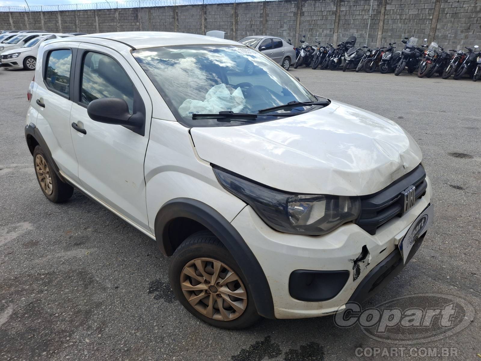FIAT MOBI 1.0 Fire 2021 - Colisão Frontal