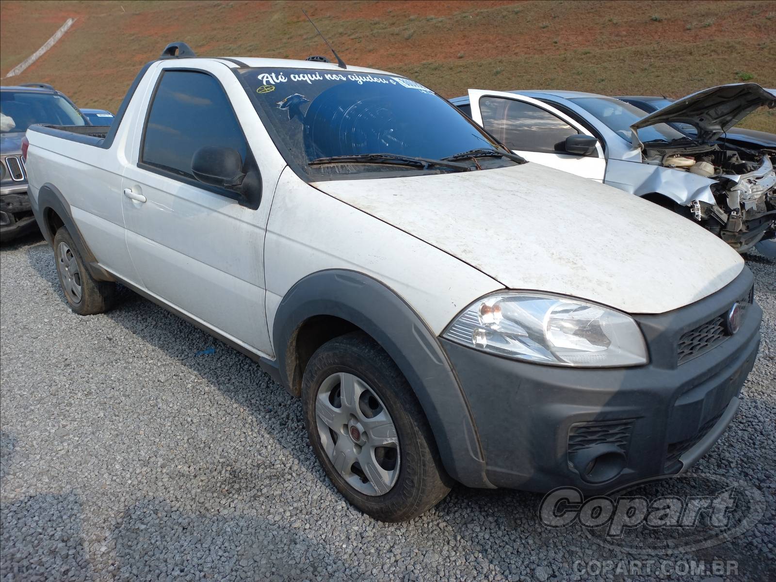 Veículo Fiat Strada FIAT STRADA HARD WORKING 1.4 EVO 2017 2017 em leilão