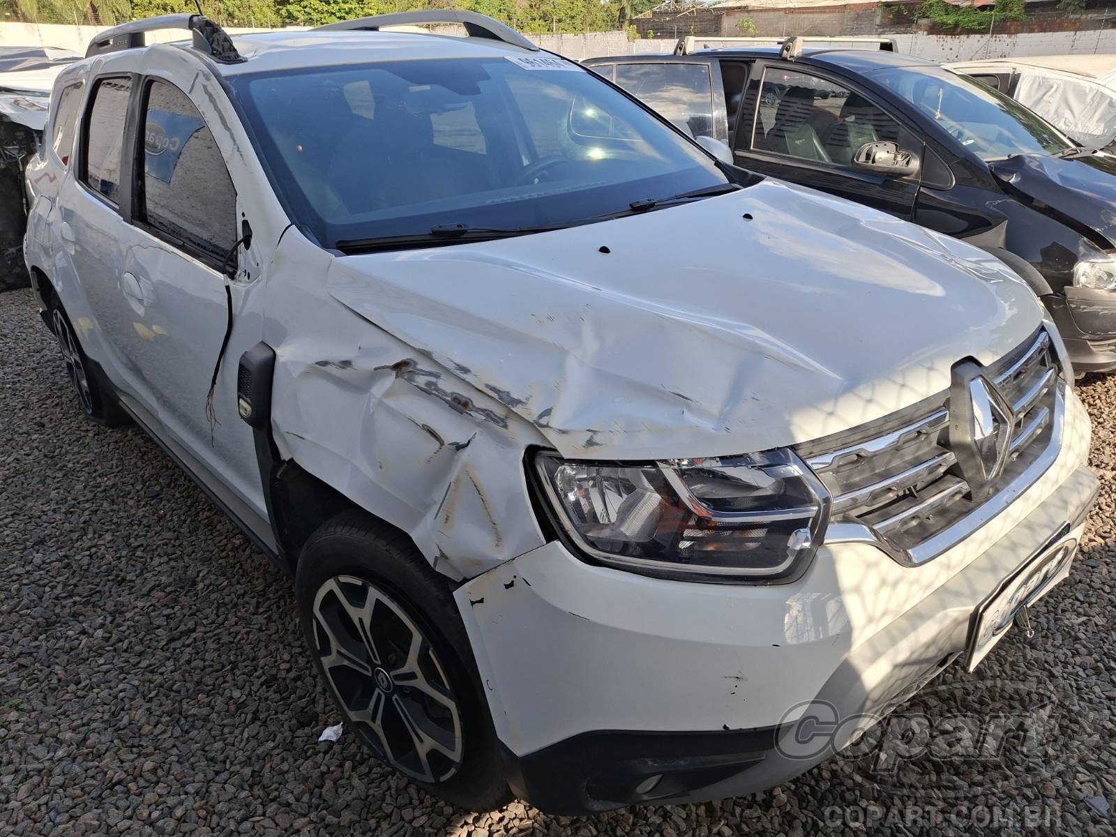 Renault Duster Iconic CVT 1.6 16V SCE 2021 Médio Dano