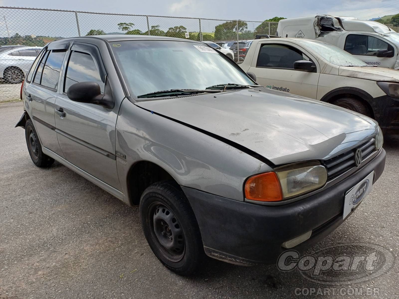 Veículo VW - VolksWagen Gol Volkswagen Gol 1.0 16V 1998 Colisão Média Monta 1998 em leilão