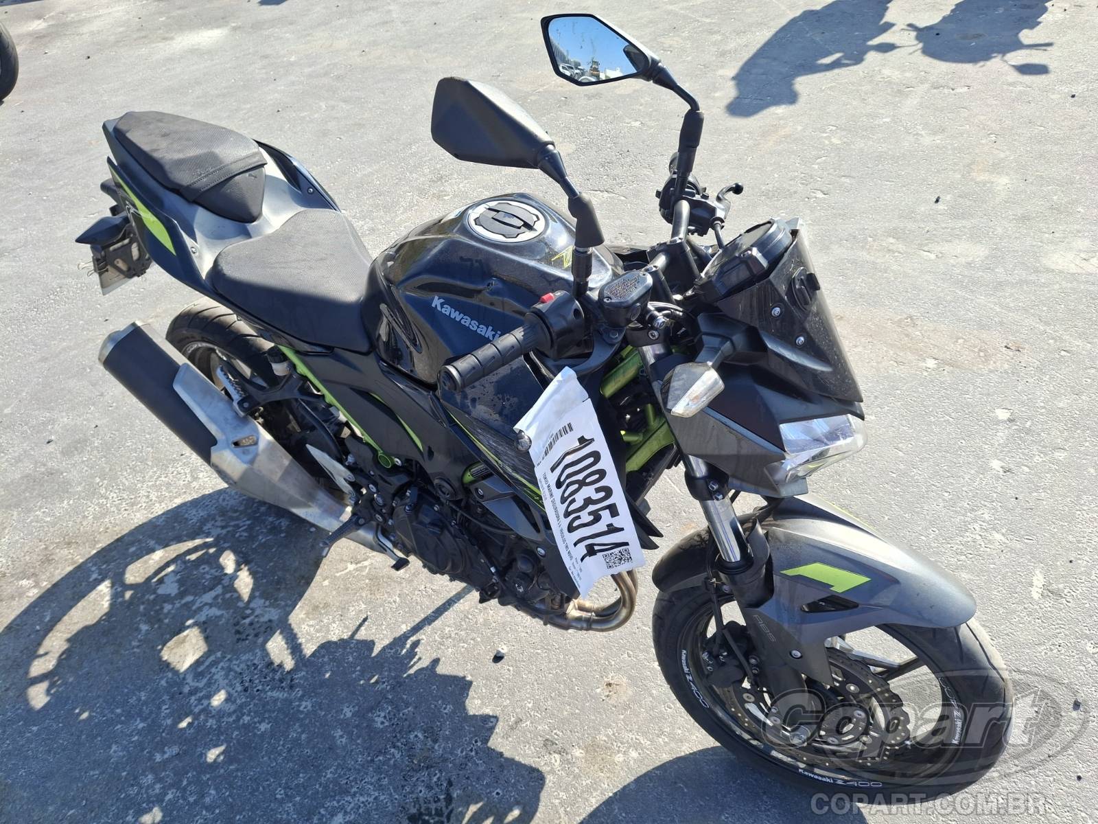 Veículo KAWASAKI Z400 Kawasaki Z400 2023 2023 em leilão