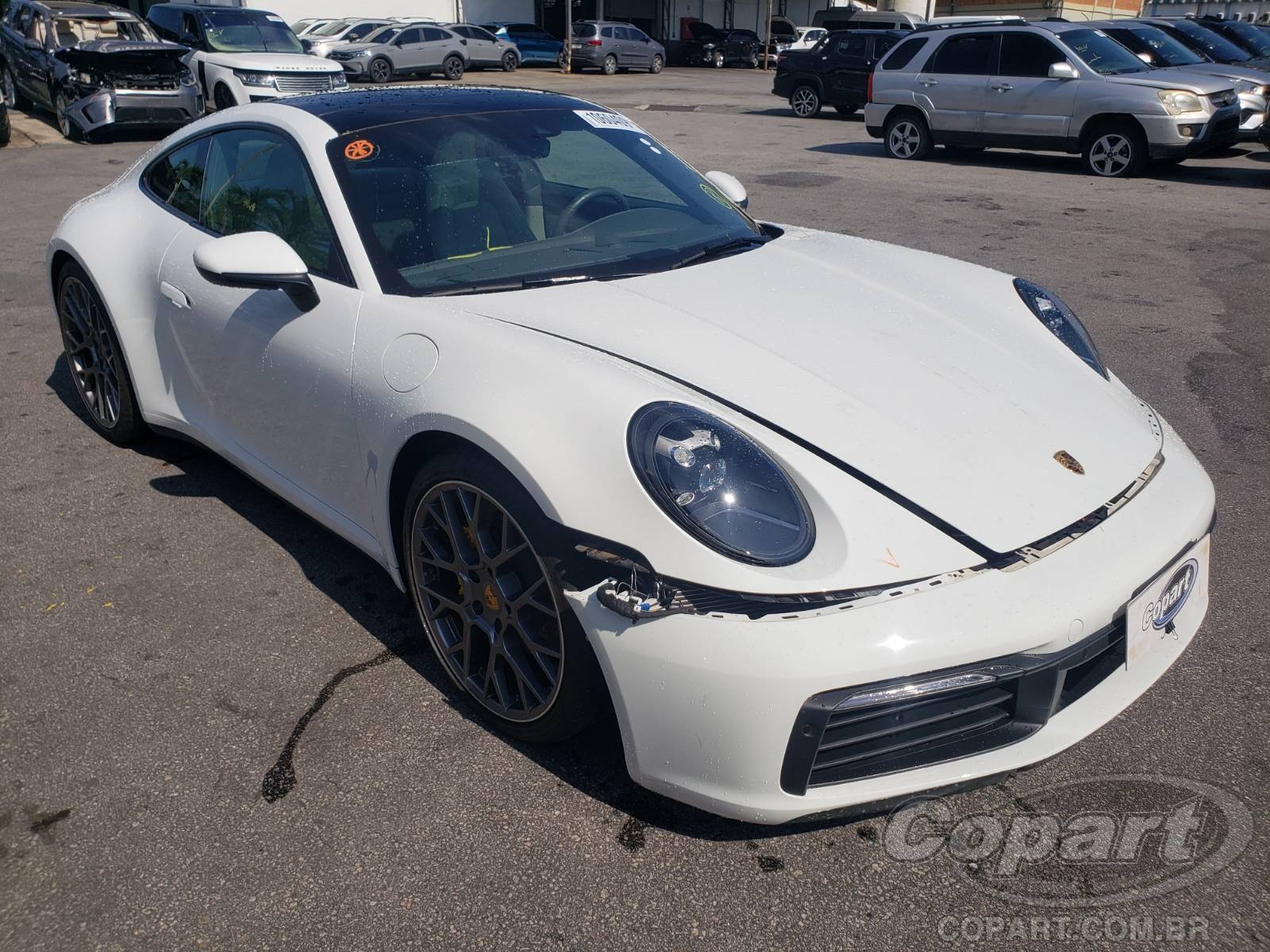 Veículo Porsche 911 PORSCHE 911 Carrera 3.0 H6 BiTurbo 2020 2020 em leilão