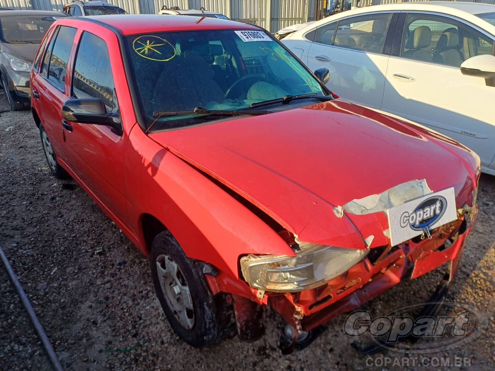Volkswagen Gol City 1.6 Total Flex 2008 Médio Dano Frontal